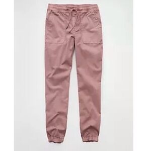 AE Mauve Drawstring Jogger Pants